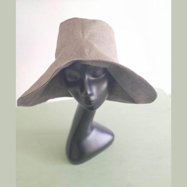 Wide Brim Canvas Sun Hat - Image 10