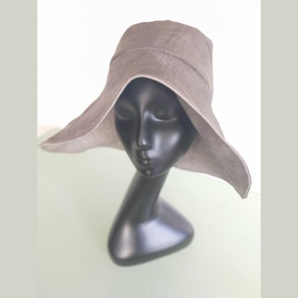 Wide Brim Canvas Sun Hat - Image 6